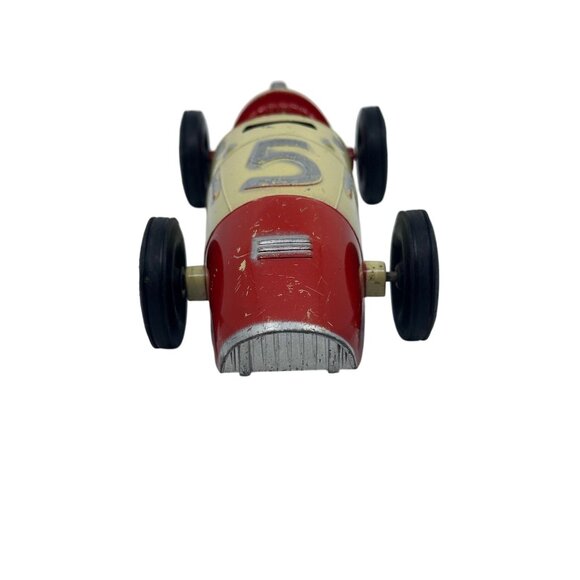 Vintage Renwal Ferrari Racer Tin Toy Car True Scale Replica Grand Prix Model USA - Picture 11 of 16